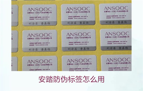 安踏防偽標(biāo)簽怎么用？教你如何正確使用安踏防偽標(biāo)簽驗(yàn)證產(chǎn)品真?zhèn)?圖2)